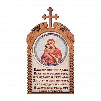 Магнит с ликом Владимирской Божьей Матери во Соколе